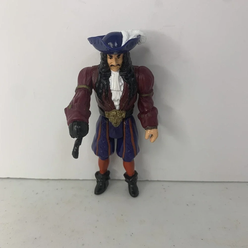 Captain‎ Hook Multi-Blade Figure 1991 Vintage Loose Disney Toy